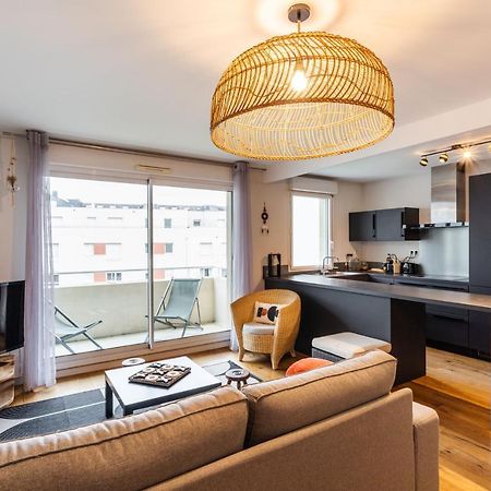 Le Vilona - T3 Moderne Avec Parking Prive Appartement Rennes Buitenkant foto