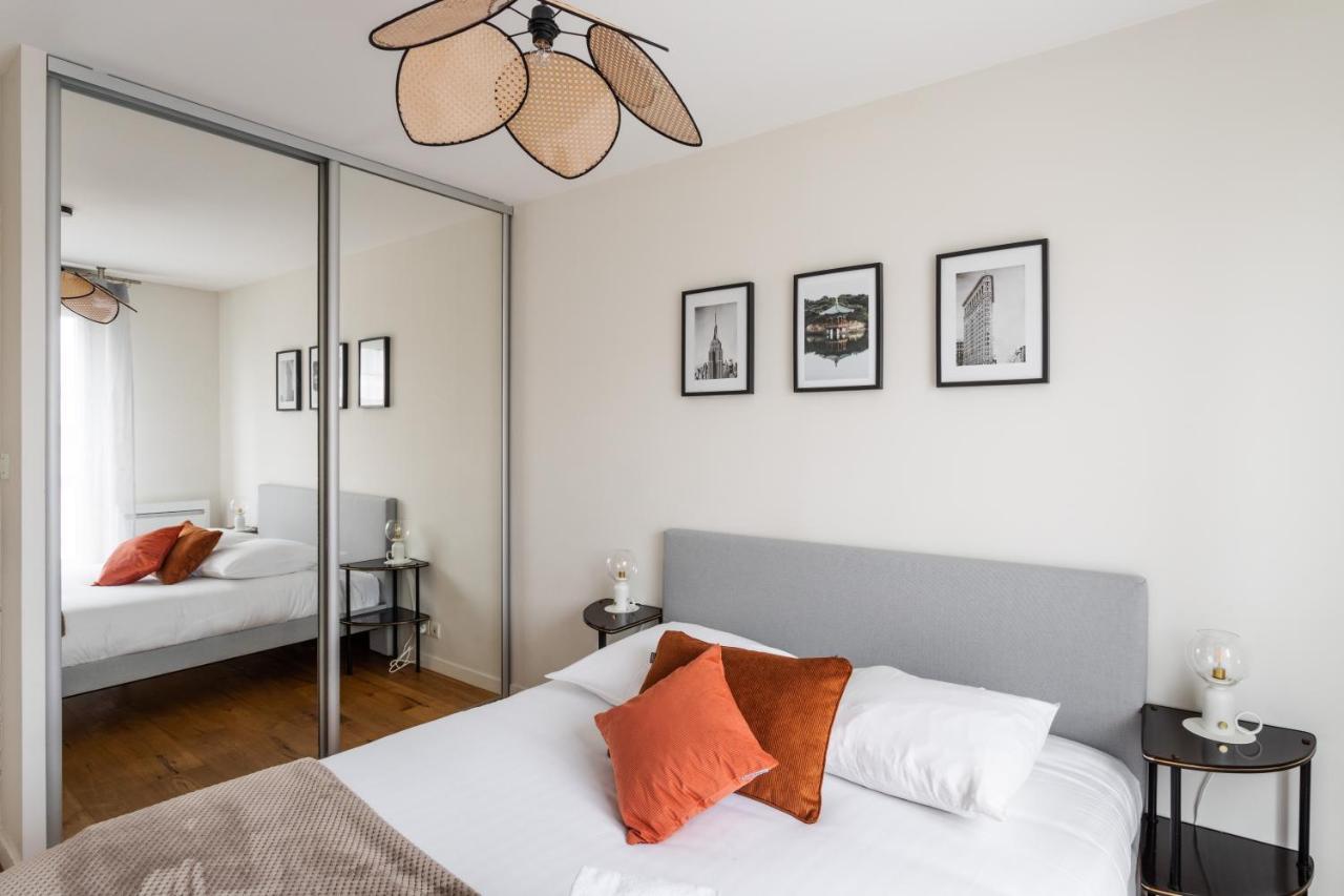 Le Vilona - T3 Moderne Avec Parking Prive Appartement Rennes Buitenkant foto